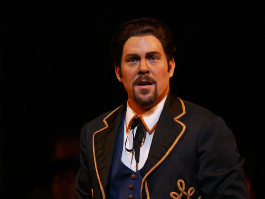 Davis-raised opera baritone Malcolm MacKenzie as as Escamillo.